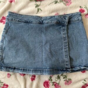 garage denim mini skirt SKORT